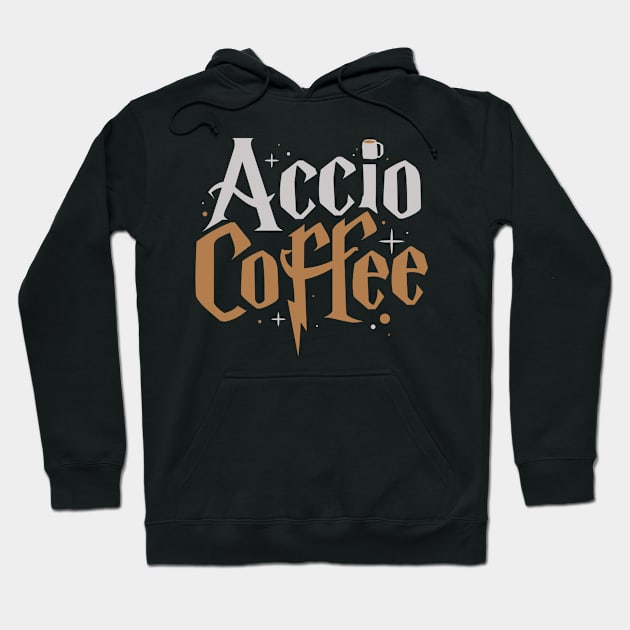 Accio Coffee Magic Hoodie by SabrinaEgger